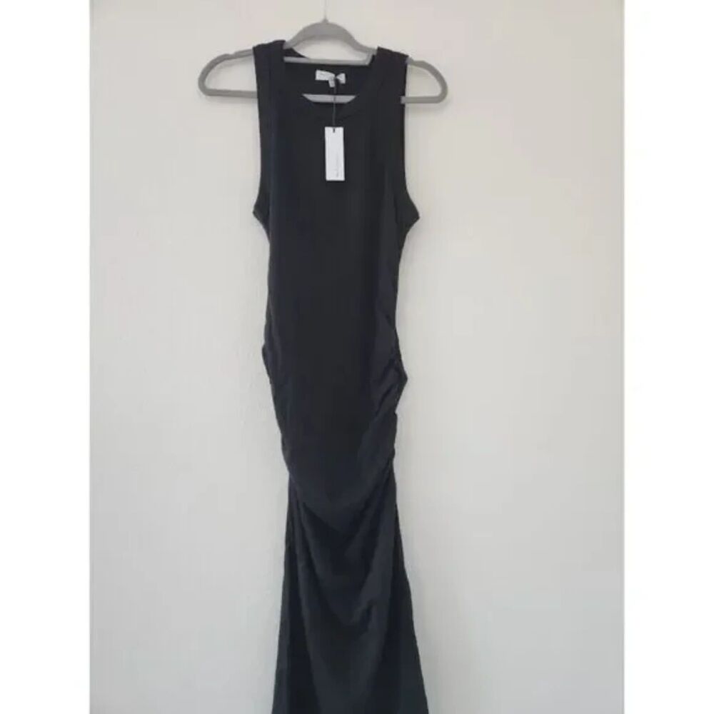Michael Stars Wren Ribbed Midi Dress | Size M - Picture 3 of 5